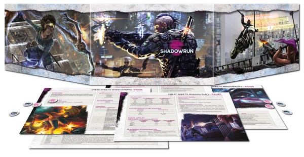Shadowrun: Sichtschirmpack 6. Edition